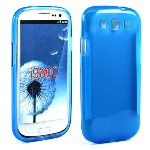 Wholesale Samsung Galaxy S3 i9300 TPU Gel Case (Blue)